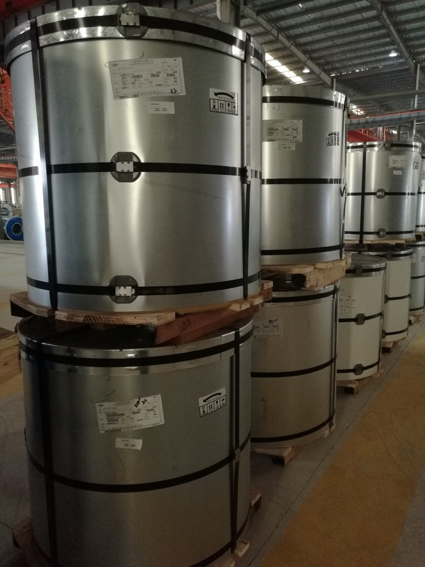 寶鋼彩涂卷 鐵青灰 銀色