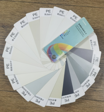 寶鋼彩涂卷色卡PE